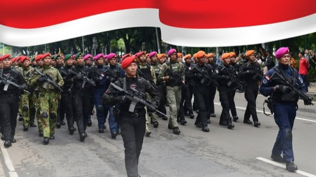 HUT TNI ke-80. (ig puspentni)